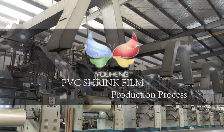 Transaprent PVC Shrink Film for shrink labels- Cutting Process