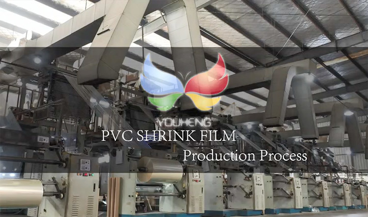 Transaprent PVC Shrink Film for shrink labels- Cutting Process