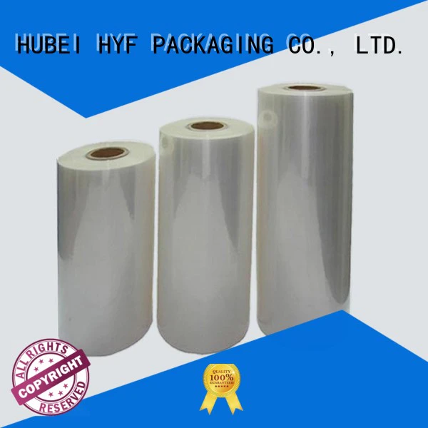HYF hot sale polylactic acid film with printing for juice