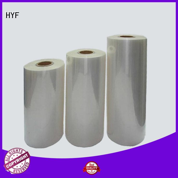 HYF high quality polylactic acid film with perfect shrinkage for label