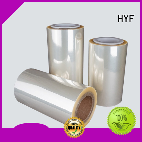 HYF superior quality pvc shrink wrap supplies for label