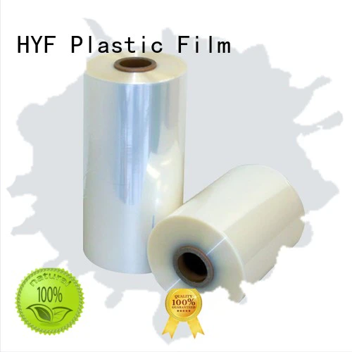 HYF good selling pla shrink wrap factory for food