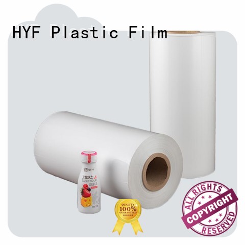 HYF high quality petg shrink film wholesale for beverage