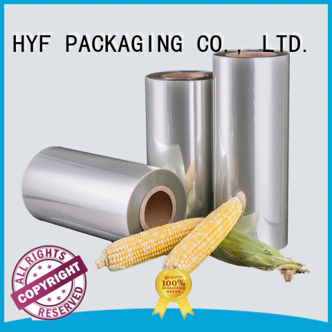 HYF poly lactic acid film factory for beverage