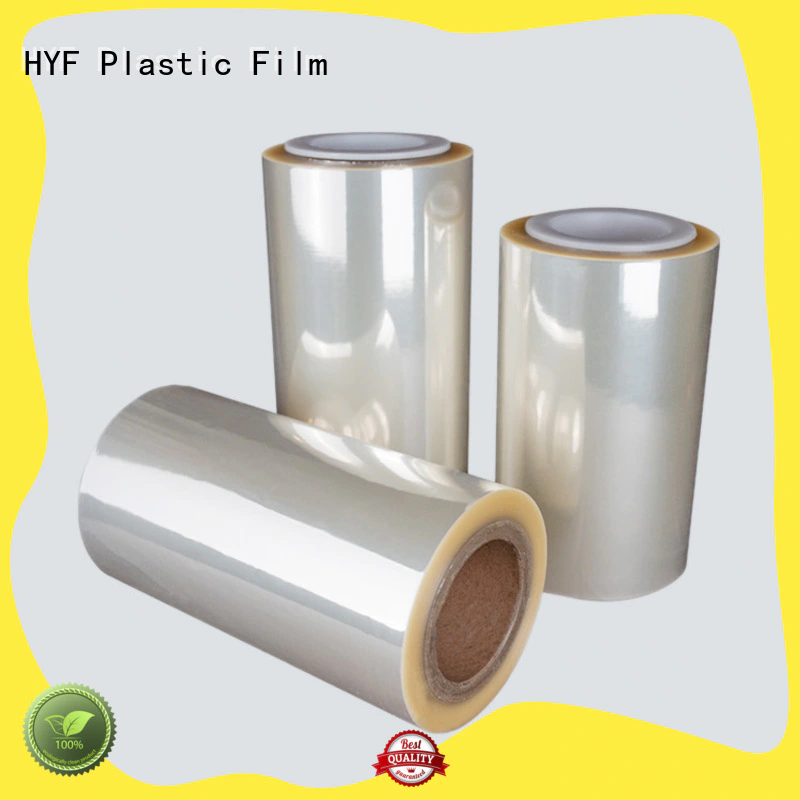 HYF safe pvc shrink wrap manufacturer for packaging