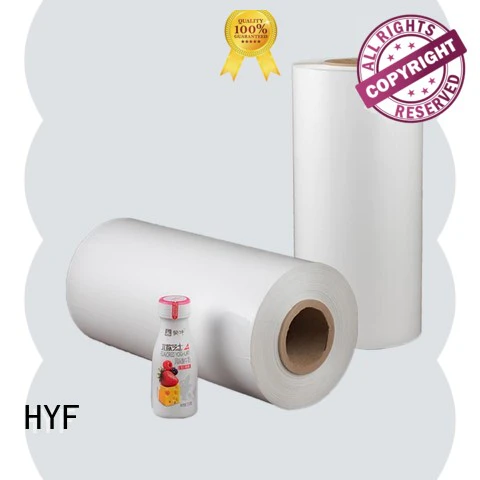 HYF high quality heat shrink film supplies for packaging