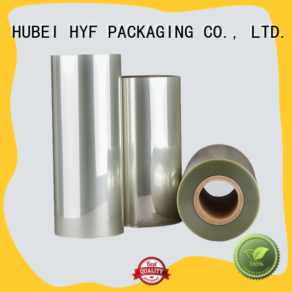 HYF factory price petg film manufacturers factory for juice