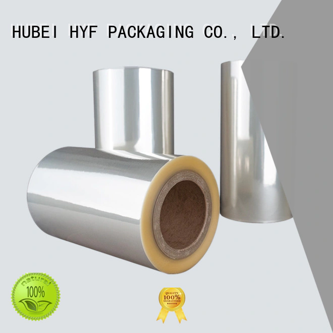 HYF custom pvc heat shrink sleeve with perfect shrinkage for label