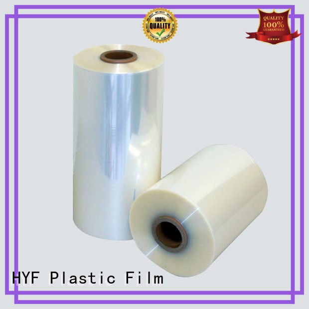high quality pla plastic film with printing for juice