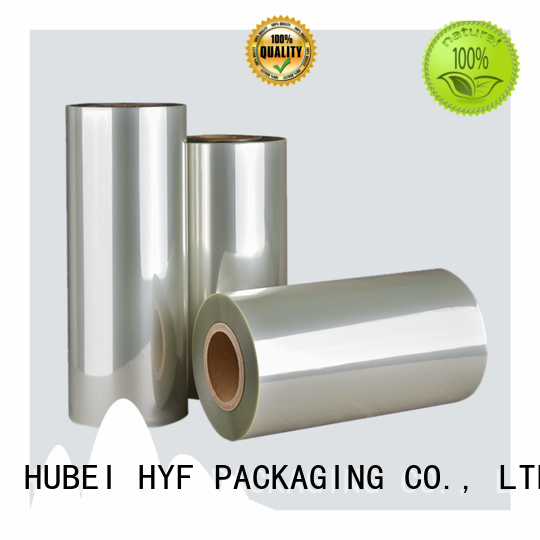 HYF latest petg film with printing for packaging