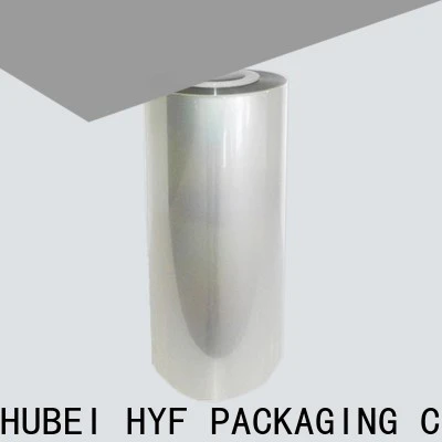 factory price pla plastic film with printing for food