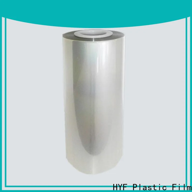 HYF high quality poly lactic acid film manufacturer for beverage