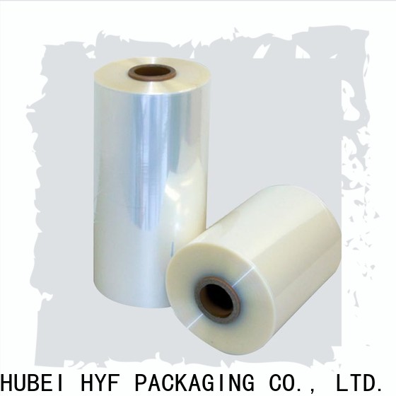 HYF pla plastic film company for juice