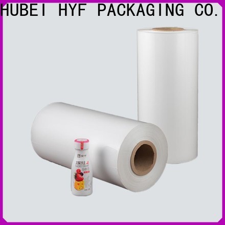 HYF petg film manufacturer for juice