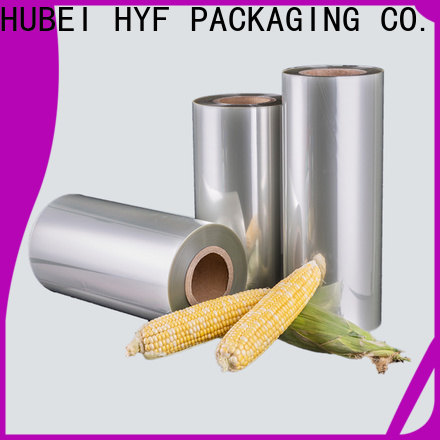 HYF custom pla plastic film supplier for food