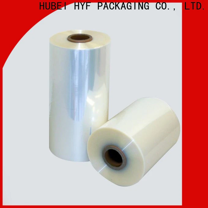 HYF poly lactic acid film with printing for juice