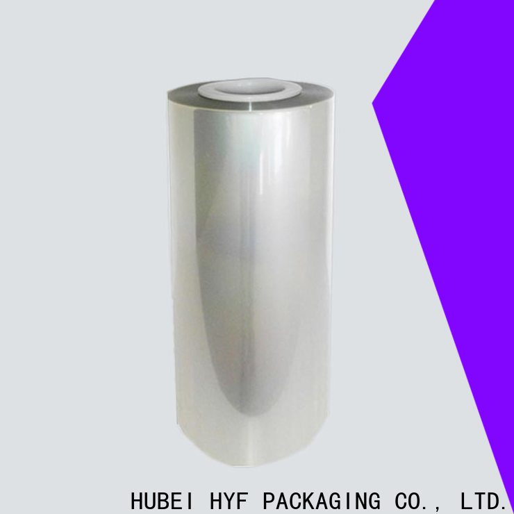 HYF polylactide film supplier for beverage