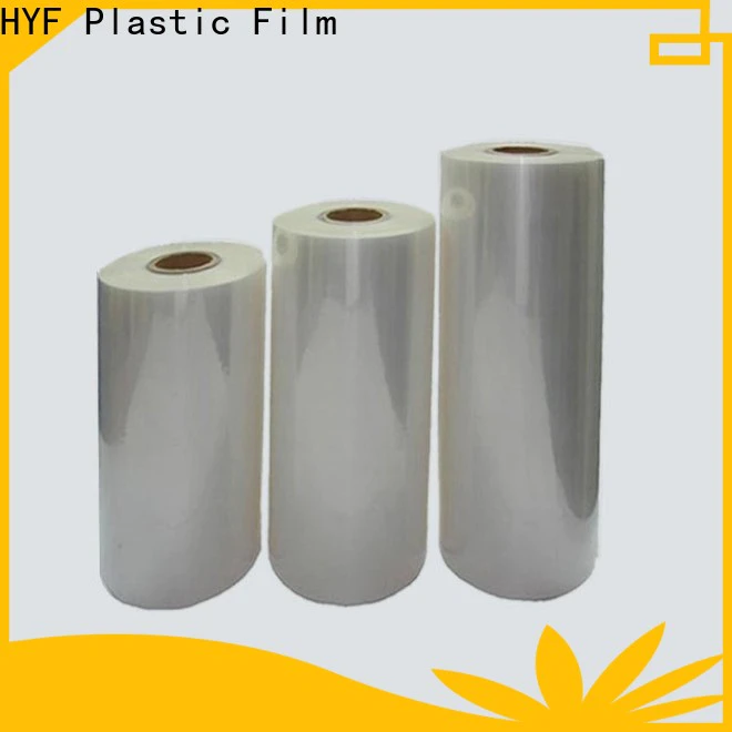 HYF best pla shrink wrap with printing for beverage