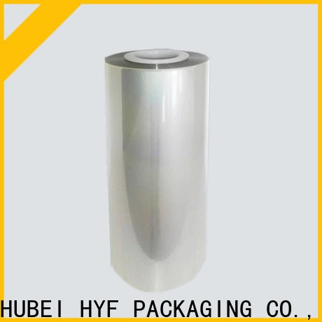 HYF wholesale pla shrink film with printing for food