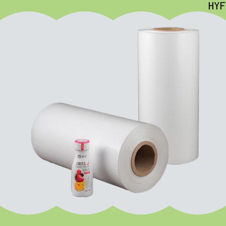 HYF factory price petg heat shrink film supplier for juice