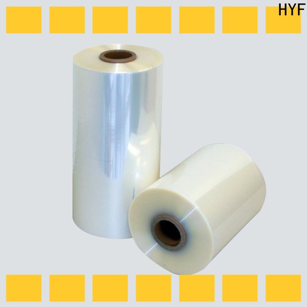 HYF polylactic acid film with perfect shrinkage for food