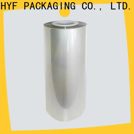 HYF pla shrink wrap company for beverage