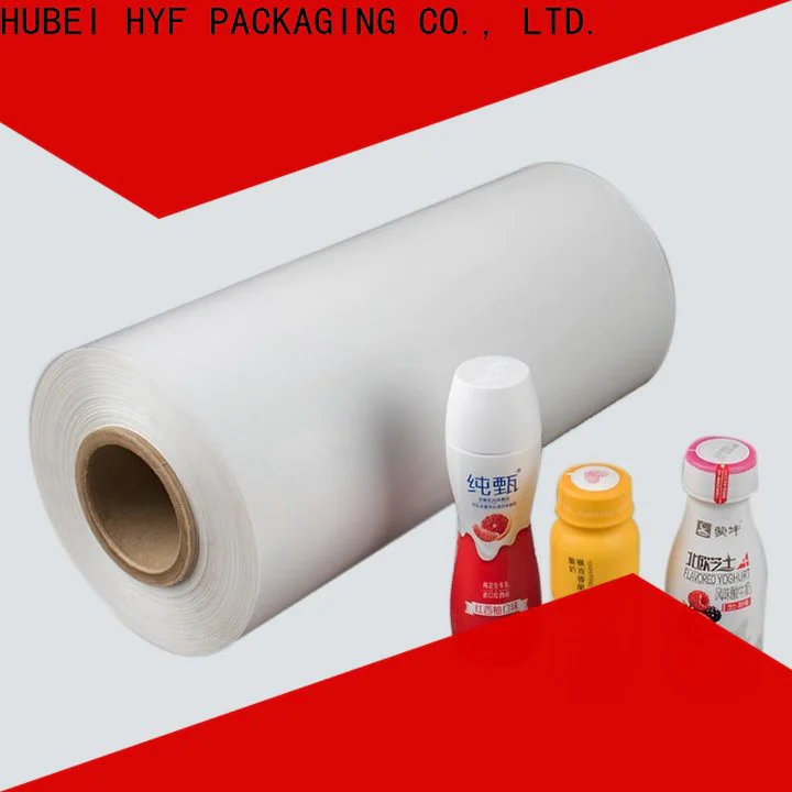 latest high shrink film with printing for beverage