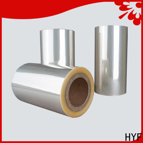 HYF superior quality pvc heat shrink film with perfect shrinkage for packaging