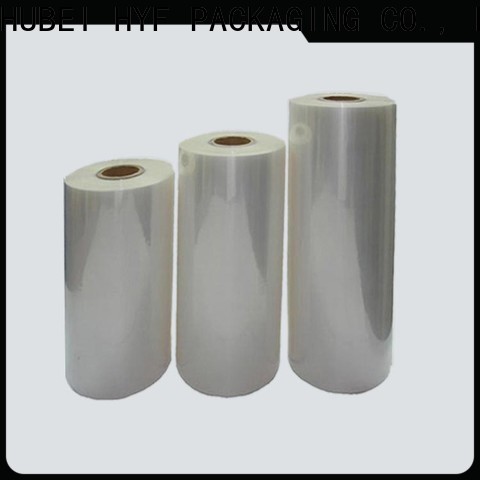 HYF best poly lactic acid film with perfect shrinkage for packaging