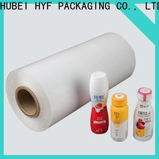 HYF petg film suppliers with printing for label