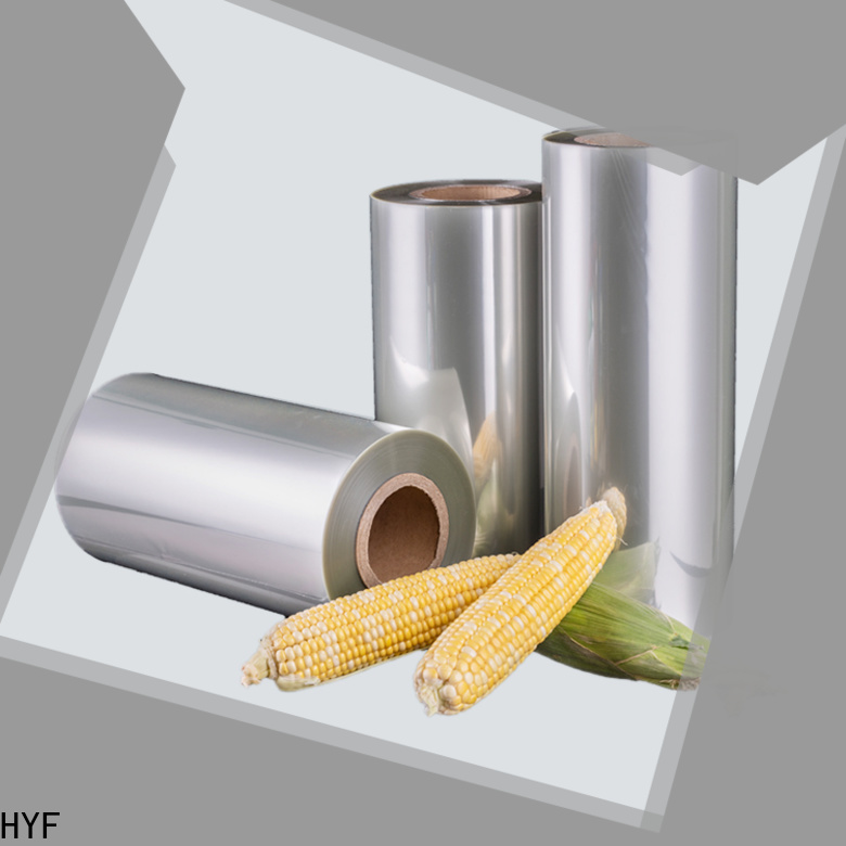 HYF pla shrink film with perfect shrinkage for packaging