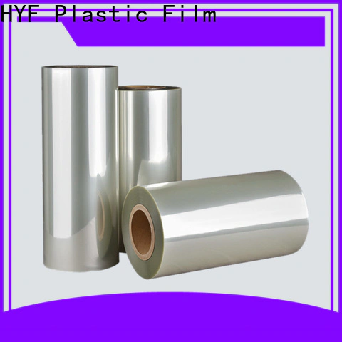 HYF petg film manufacturers supplies for label