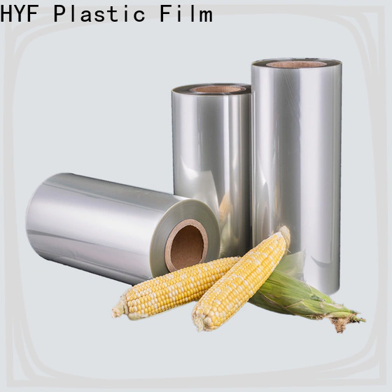 HYF pla shrink film company for juice