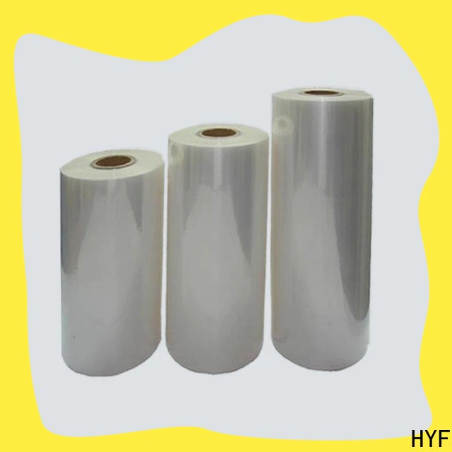 HYF best pla plastic film with perfect shrinkage for beverage