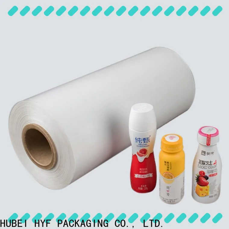 HYF top heat shrink film roll supplies for juice