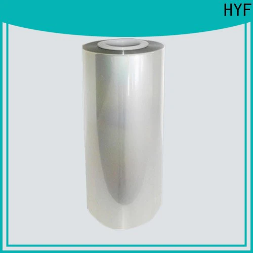 HYF polylactide film with perfect shrinkage for food