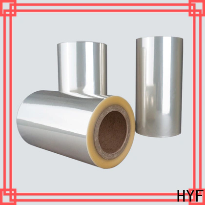 HYF PVC shrink sleeve film with perfect shrinkage for beverage