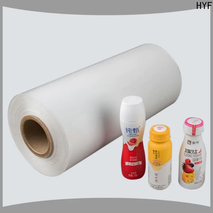 HYF wholesale petg shrink sleeve manufacturer for beverage