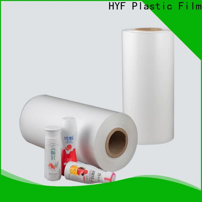 HYF custom heat shrink film roll supplier for label