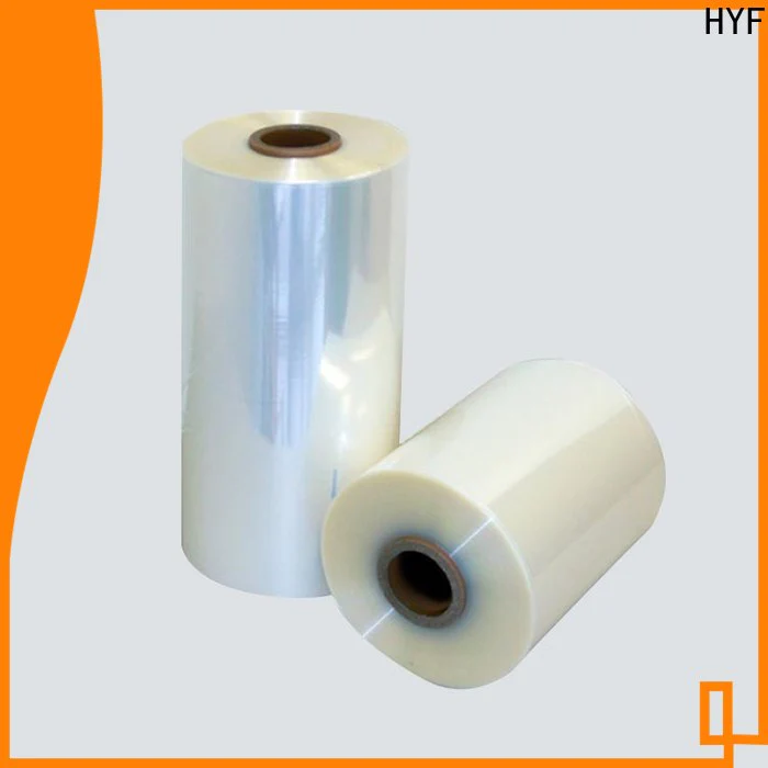 HYF pla plastic film with printing for beverage
