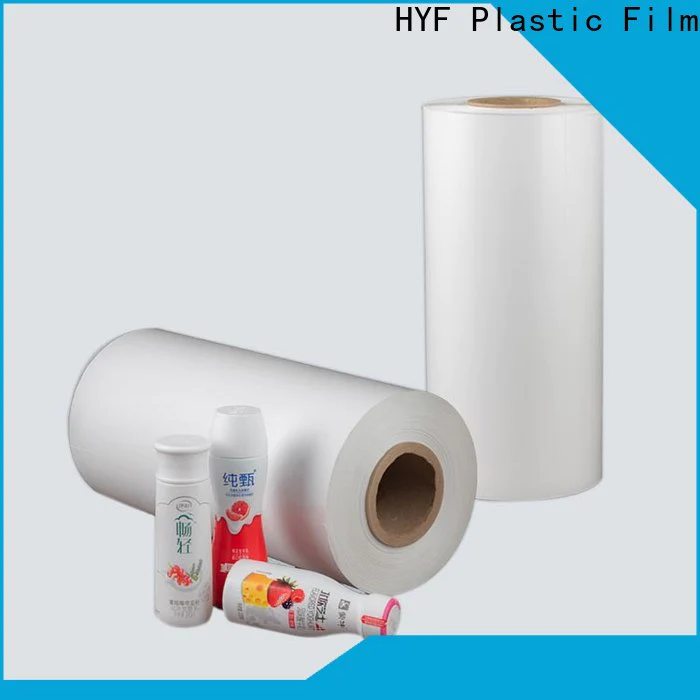 HYF new heat shrink film roll supplier for beverage