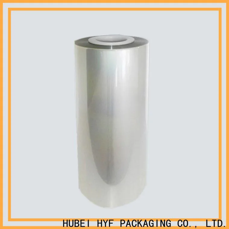 HYF pla plastic film manufacturer for packaging