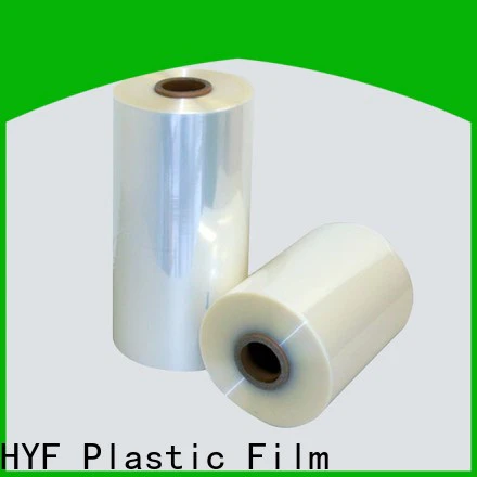 HYF environmental friendly poly lactic acid film factory for packaging