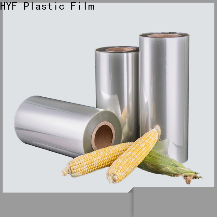 HYF top pla plastic film for busniess for juice