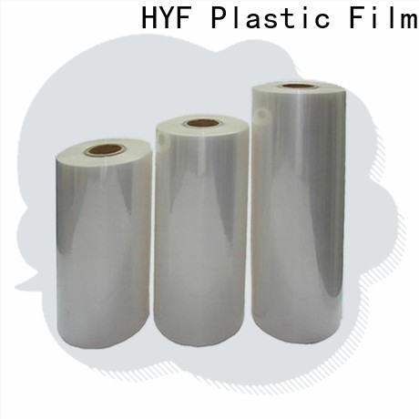 HYF fast delivery pla shrink wrap for busniess for beverage