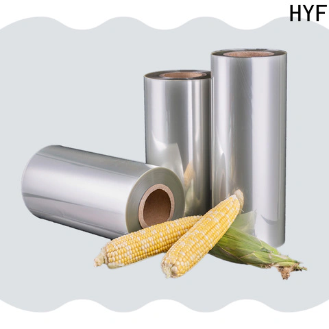HYF pla shrink wrap with printing for label