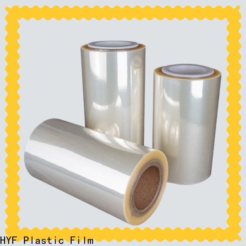 HYF high end pvc heat shrinkable film company for label