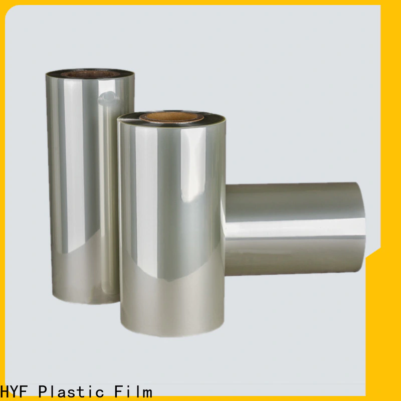 HYF top petg film manufacturers supplies for juice