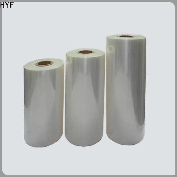 HYF latest polylactic acid film with printing for packaging