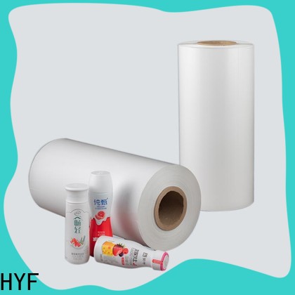 HYF wholesale petg film with printing for packaging